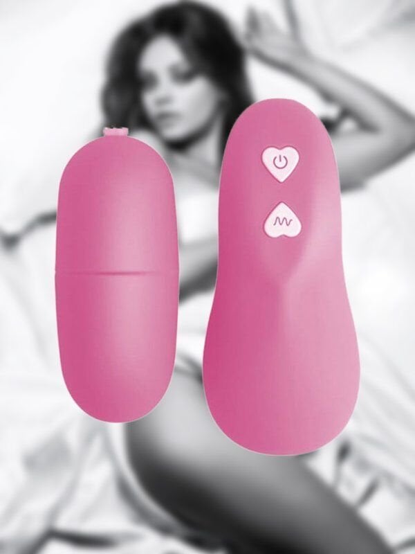 SECRETGAME Man Nuo Mor Uzaktan Kumandalı Mini Masaj Vibratörü - Remote Control Mini Massage Vibrator +18