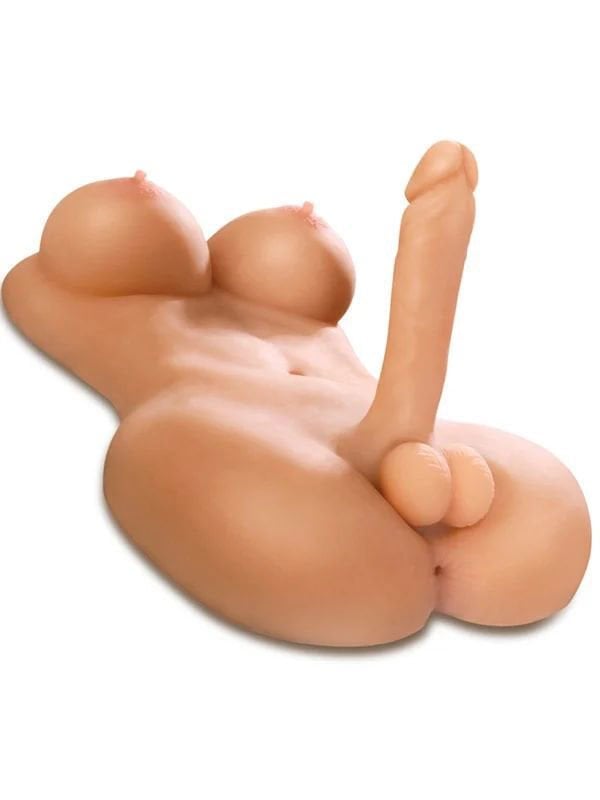 SECRETGAME Yarım Vucüt Erkek Mastürbatör Half Body Male Masturbator