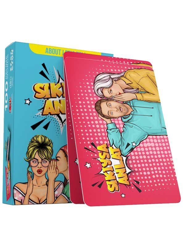 SECRETGAME Sıkıysa Anlat +18 Erotik Kart Oyunu Erotic Card Game