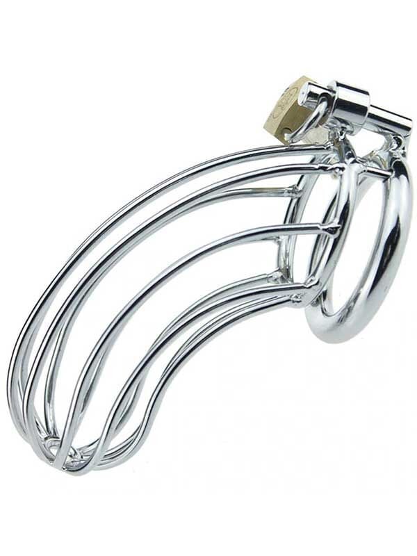 SECRETGAME BDSM Paslanmaz Çelik Penis Kafesi Model No4bekaret kilidi +18 fetiş - Chastity Lock, fetish, dick cage,sex toys+18