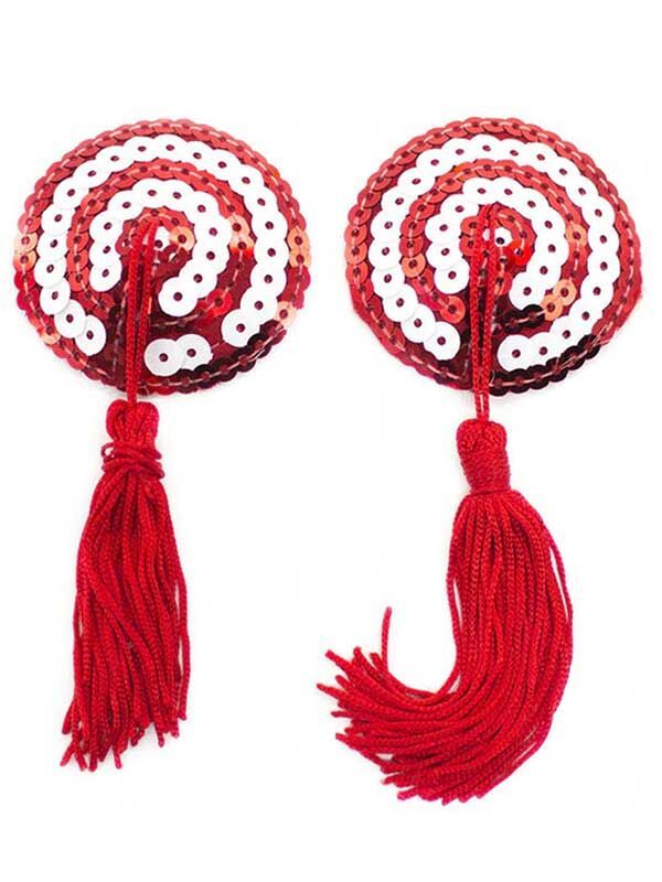 SECRETGAME Silikon Pullu Meme Kapatıcı Göğüs Püskülü Nipple Concealer