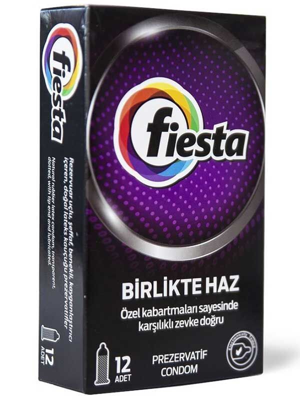 SECRETGAME Fiesta Zevk Benekli Prezervatif - spotted condom sexual health, contraception