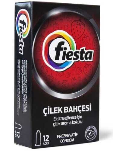 SECRETGAME Fiesta Çilekli Prezervatif -  Flavored Condom sexual health, birth control
