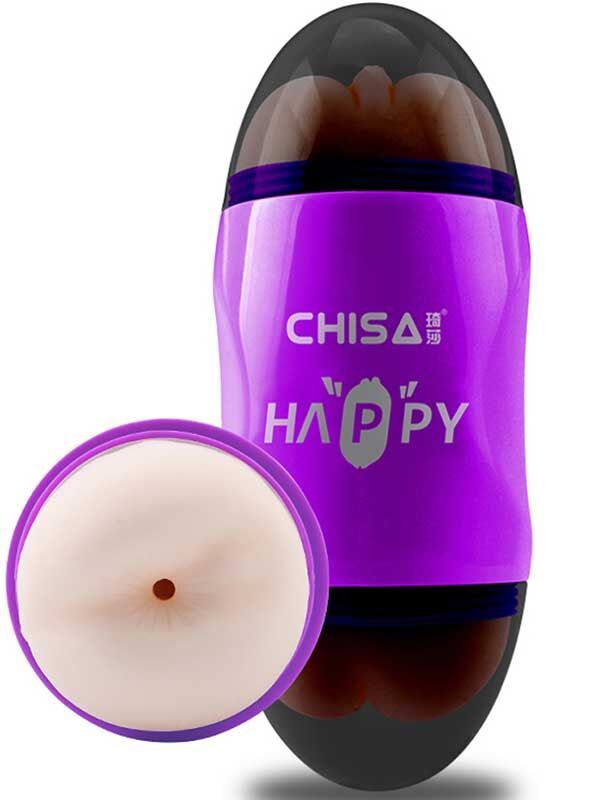 SECRETGAME MX Happy Cup Vajinal Anal Çift Taraflı Mastürbatör - artificial oral, artificial vagina, double port masturbator sex toys+18